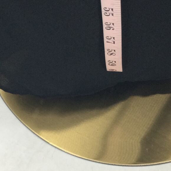 LULU'S M Excellent Sensation Black Strapless Ruffled Formal Maxi Dress NEW B116 - Picture 6 of 10